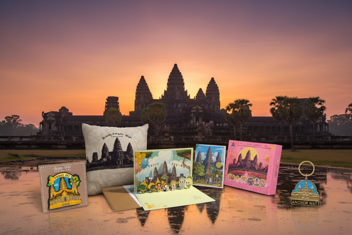Angkor Wat Sunset Banner