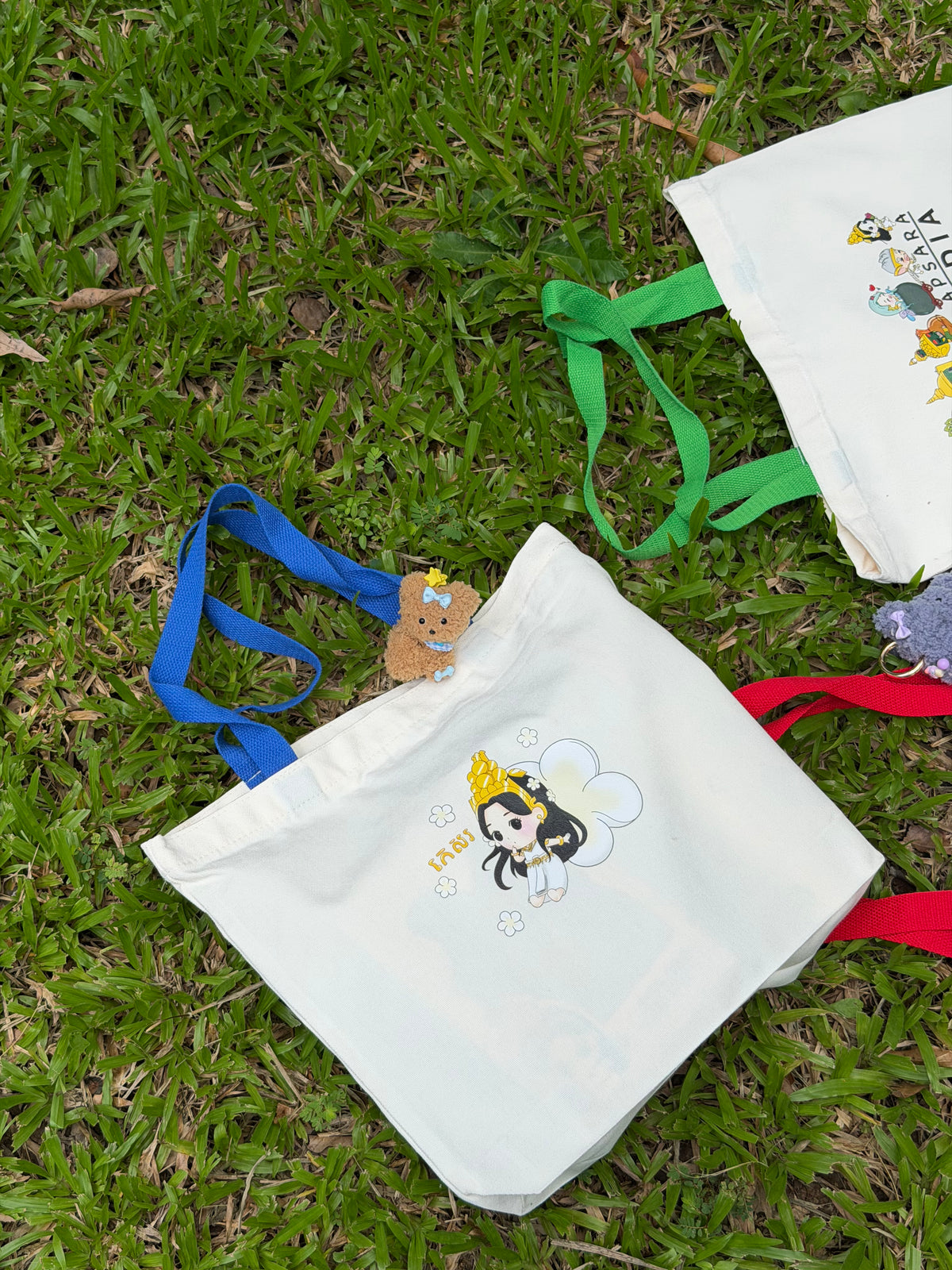 Daily Tote bag Apsara Hanuman 40x35x8 cm