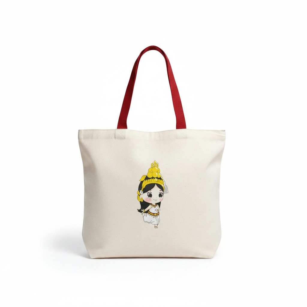 Daily Tote bag Apsara Hanuman 40x35x8 cm