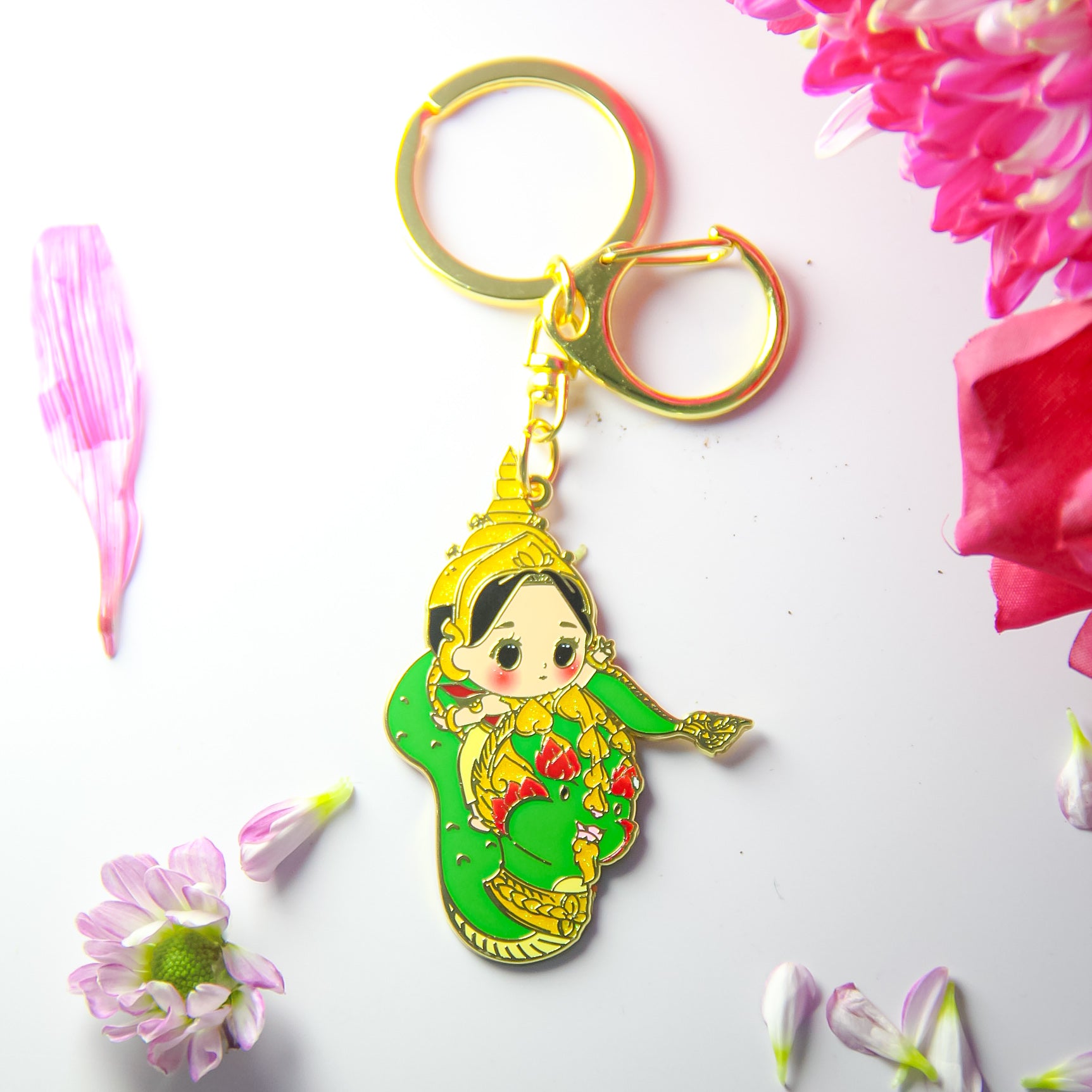 Metal Keychain Devada Dragon