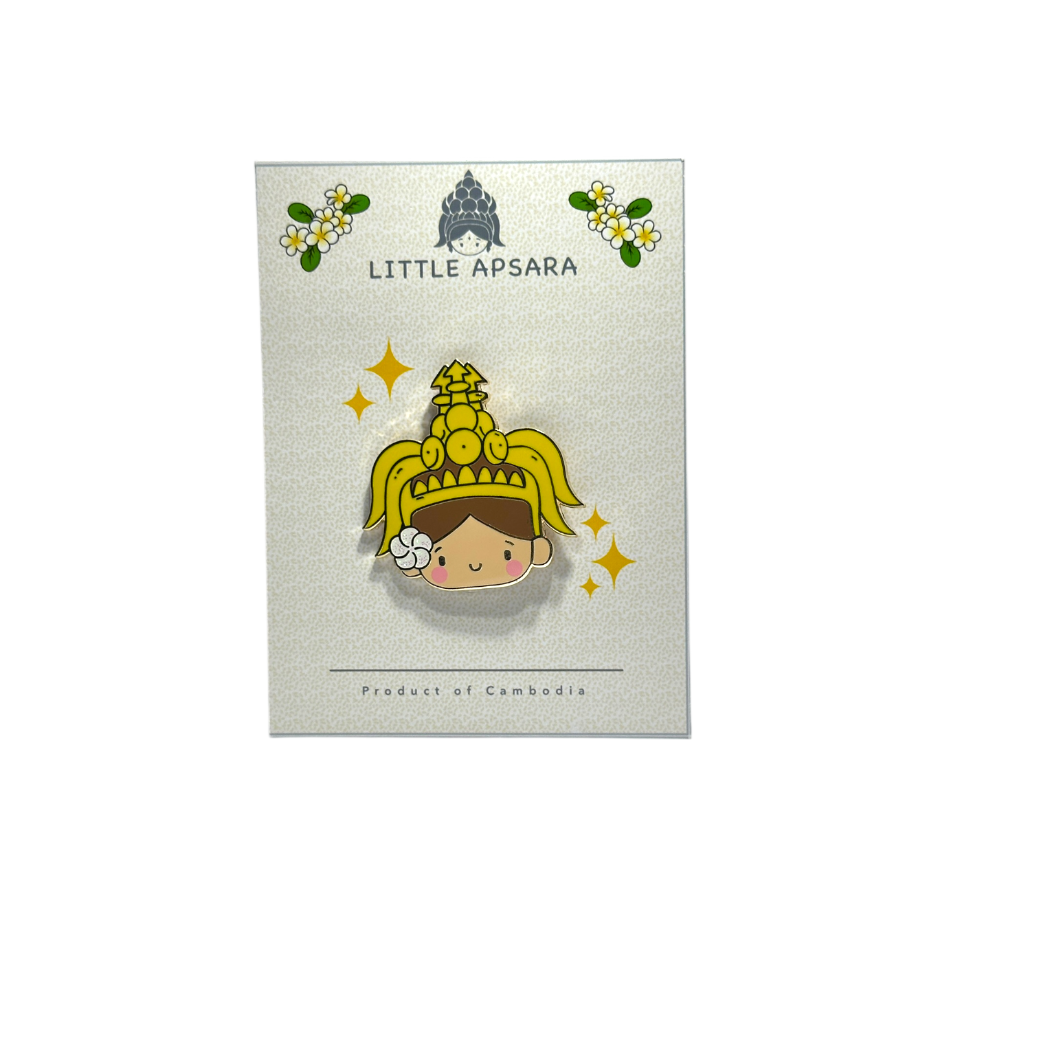 Pin Apsara head