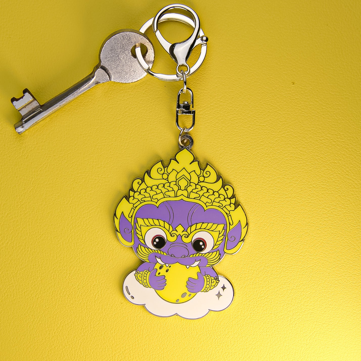 Metal Keychain Rahoo 7cm