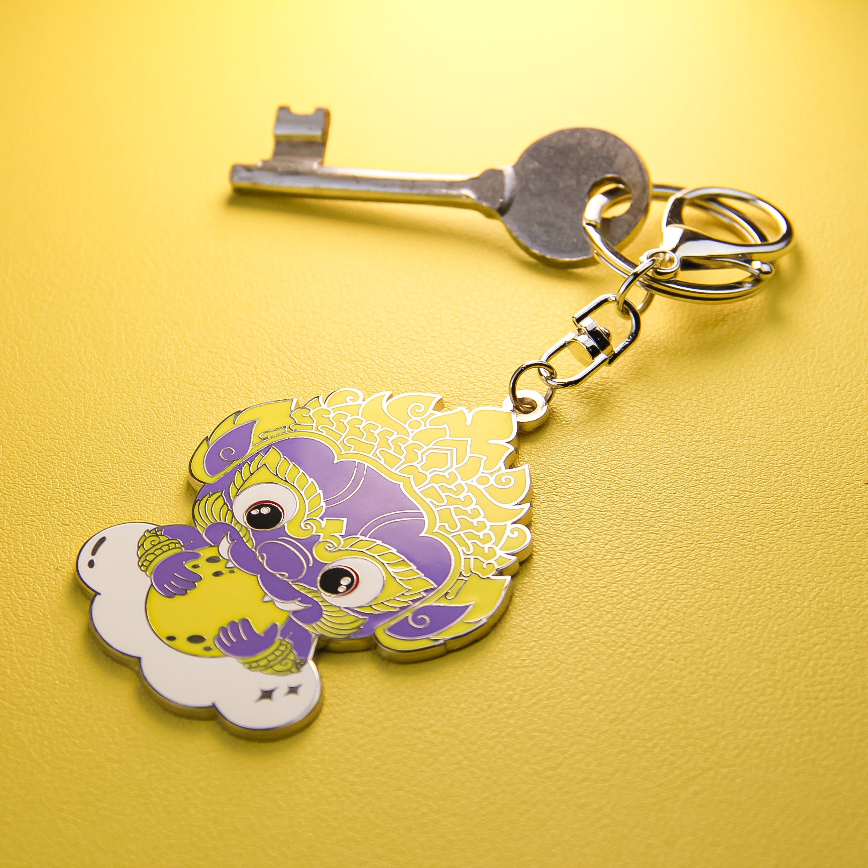 Metal Keychain Rahoo 7cm