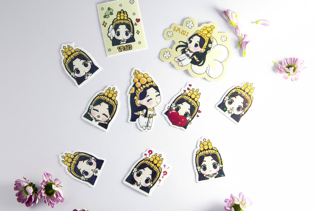 Sticker Set Kesor Apsara B6