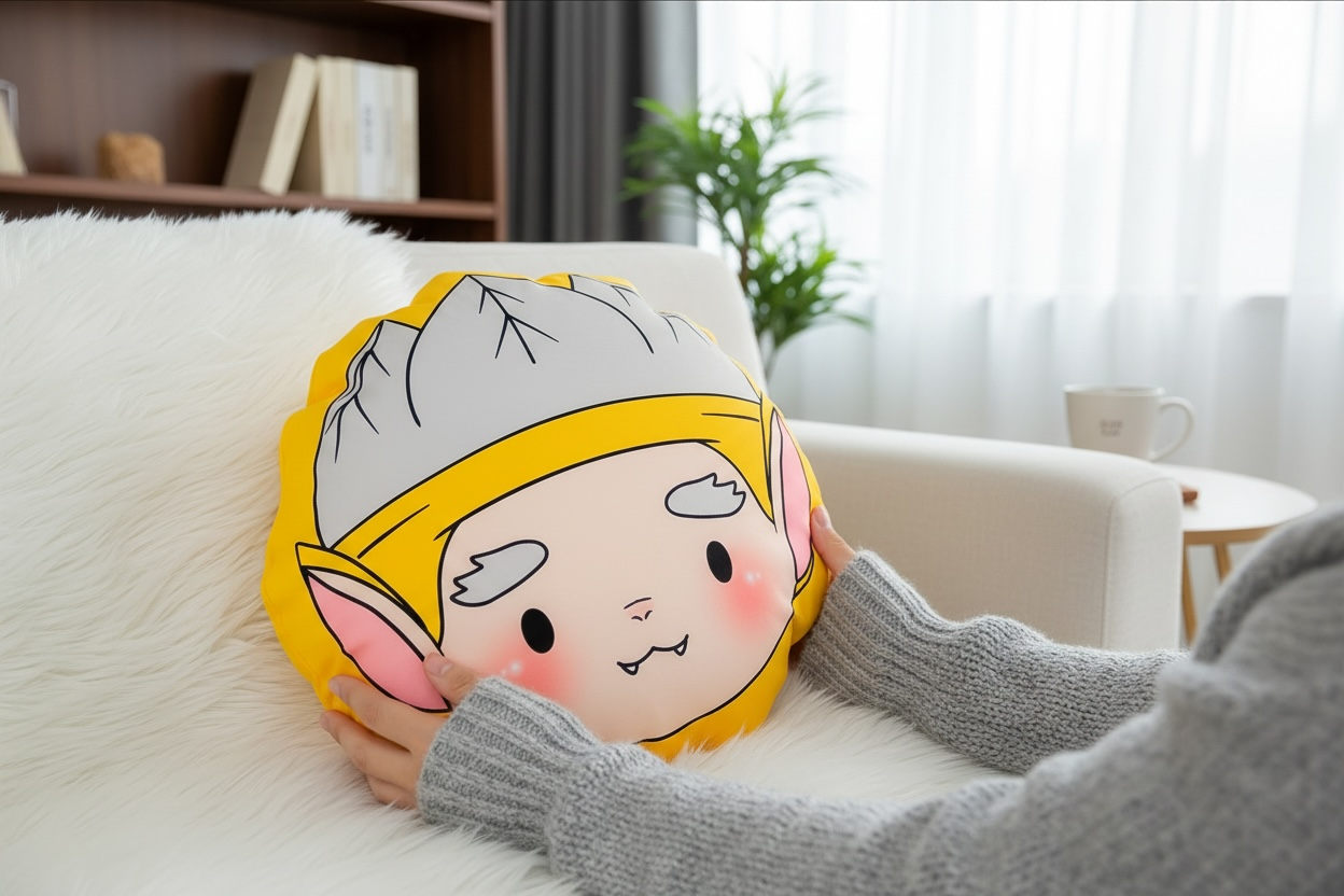 Mini Soft Pillow 30cm Hanuman