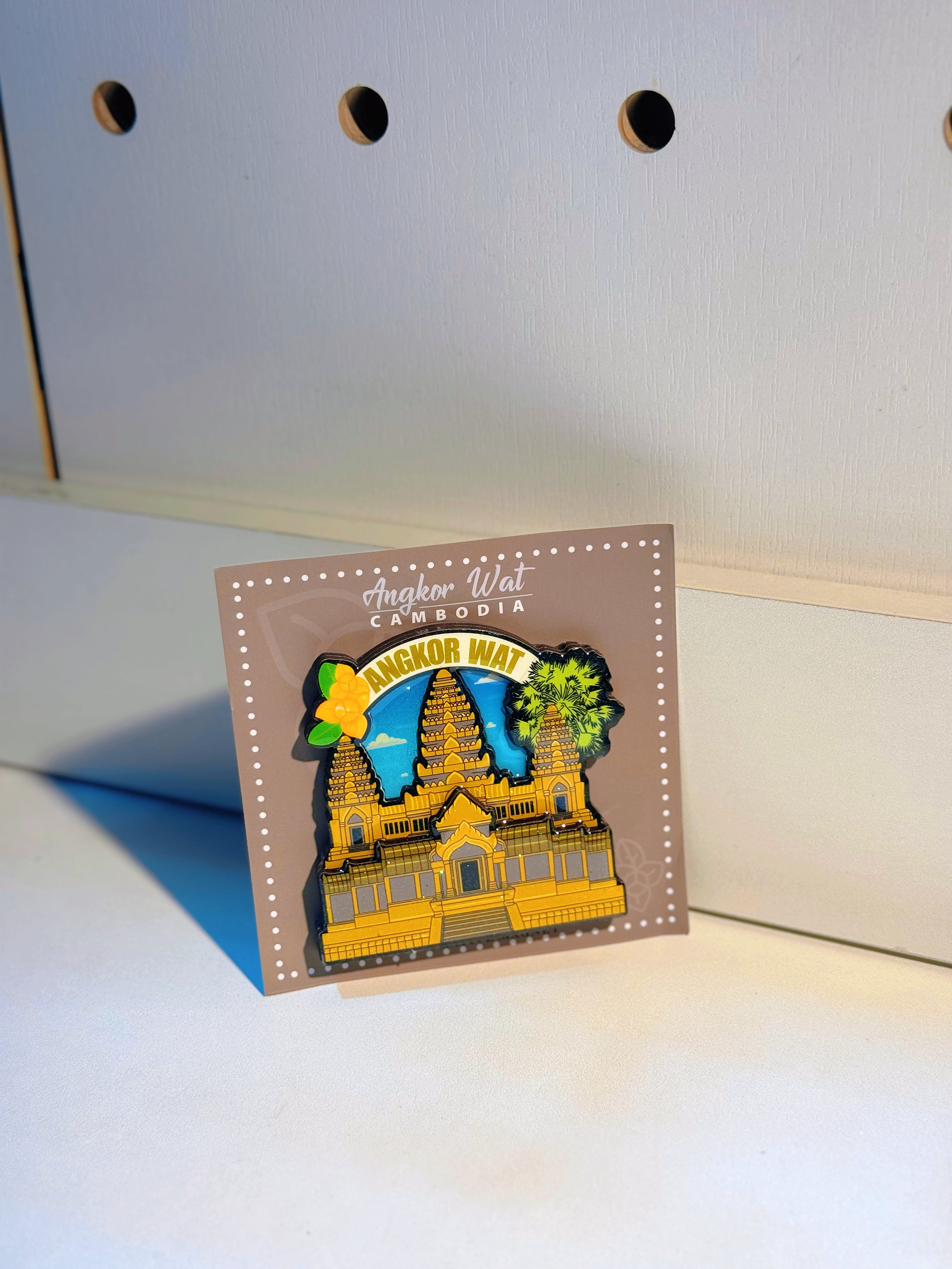 Magnet Angkor Wat 9cm (Wooden)