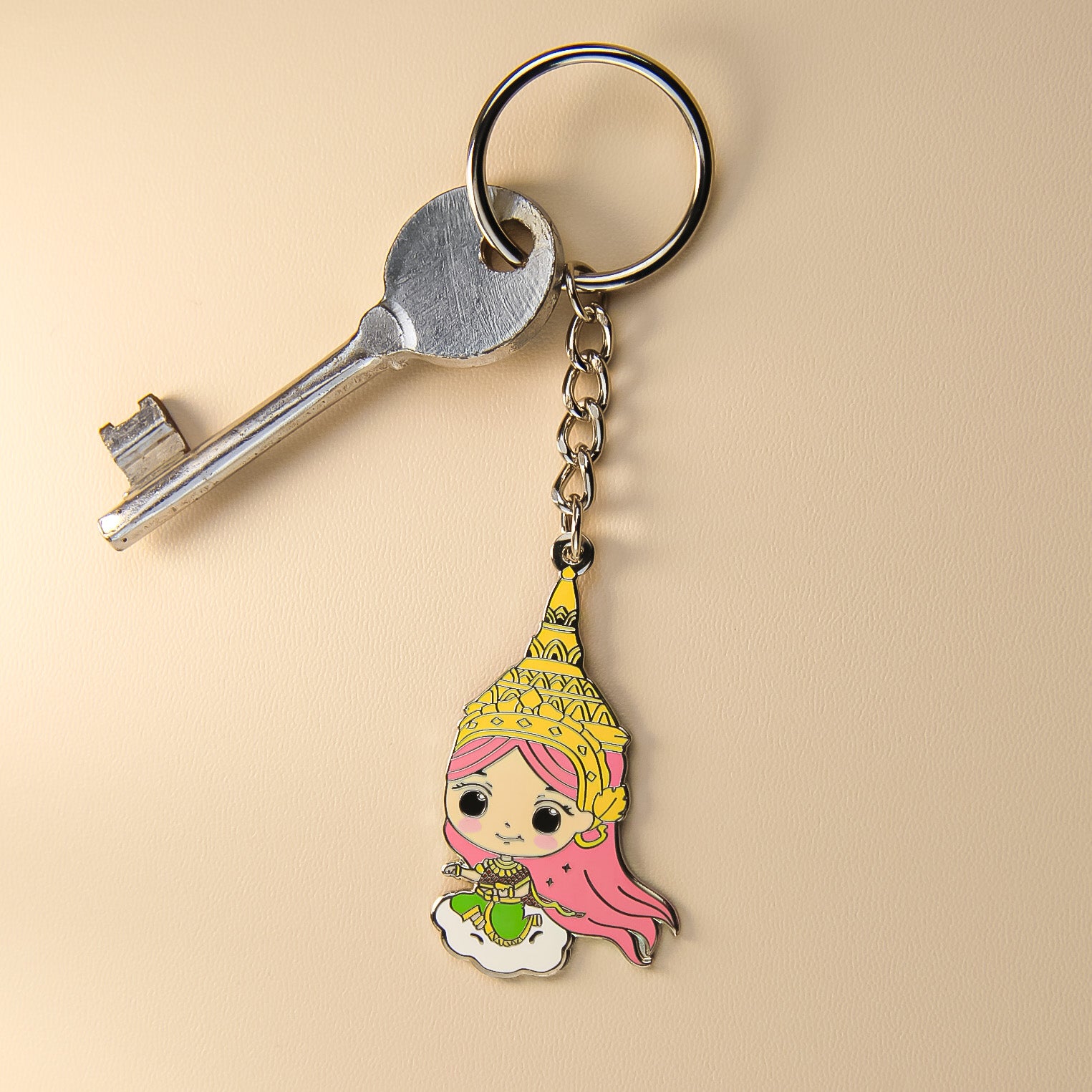 Metal Keychain Devada Leap (Lucky)