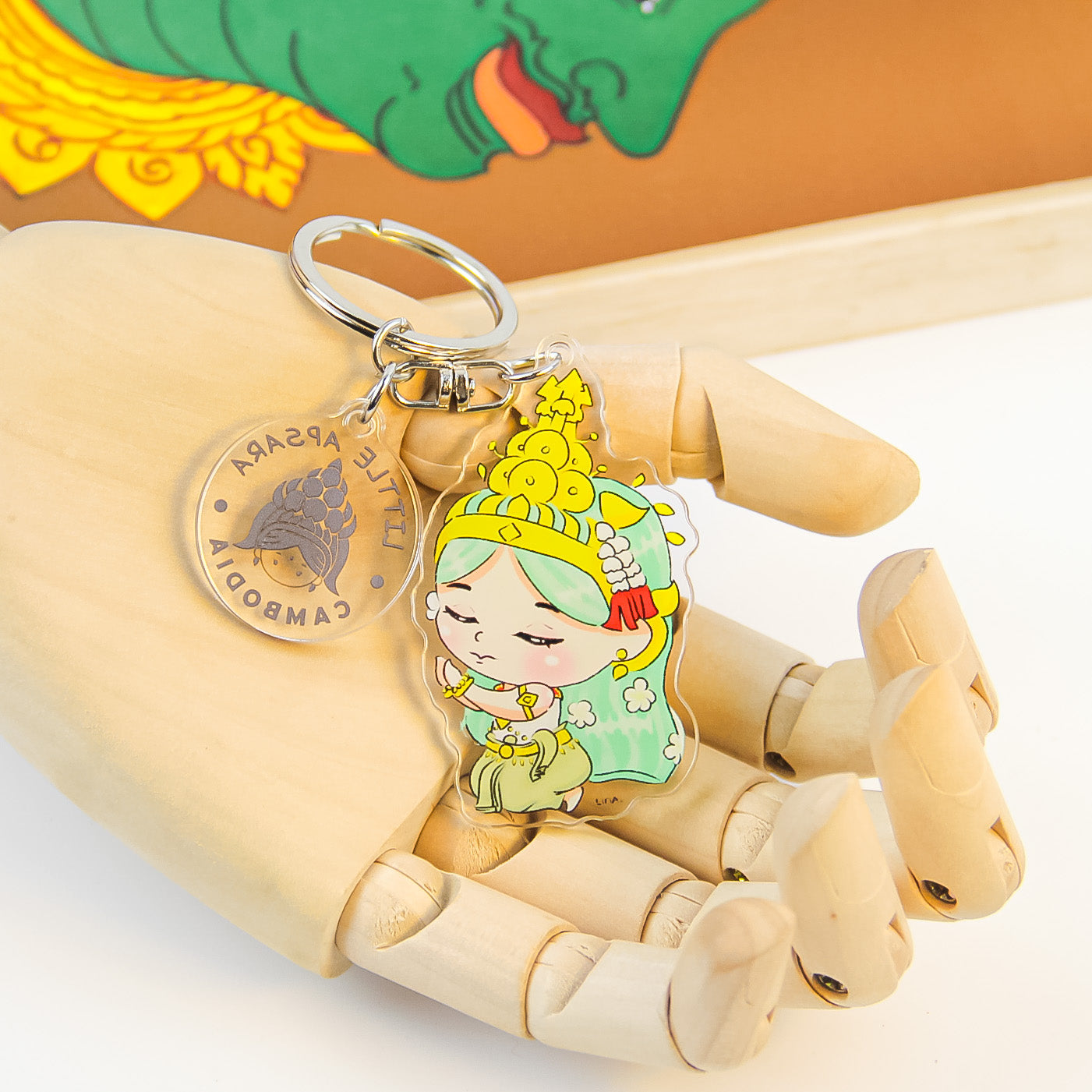 Acrylic Keychain Wish Apsara