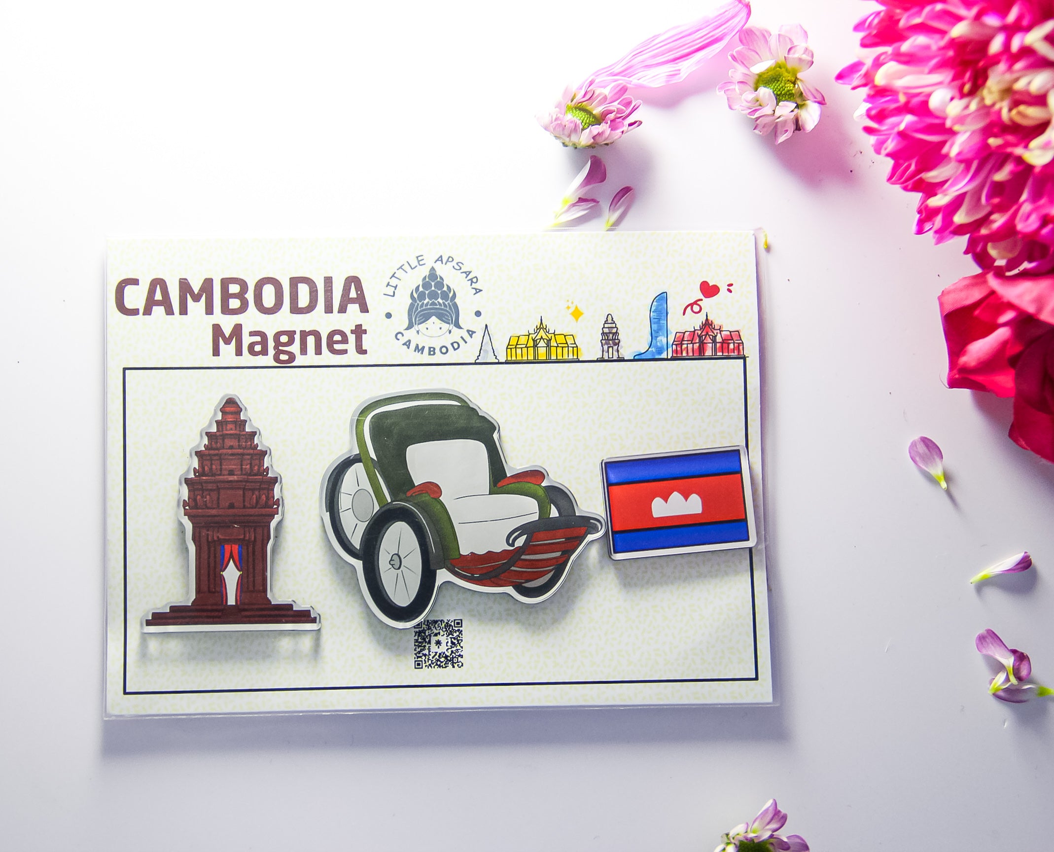 Magnet set Phnom Penh