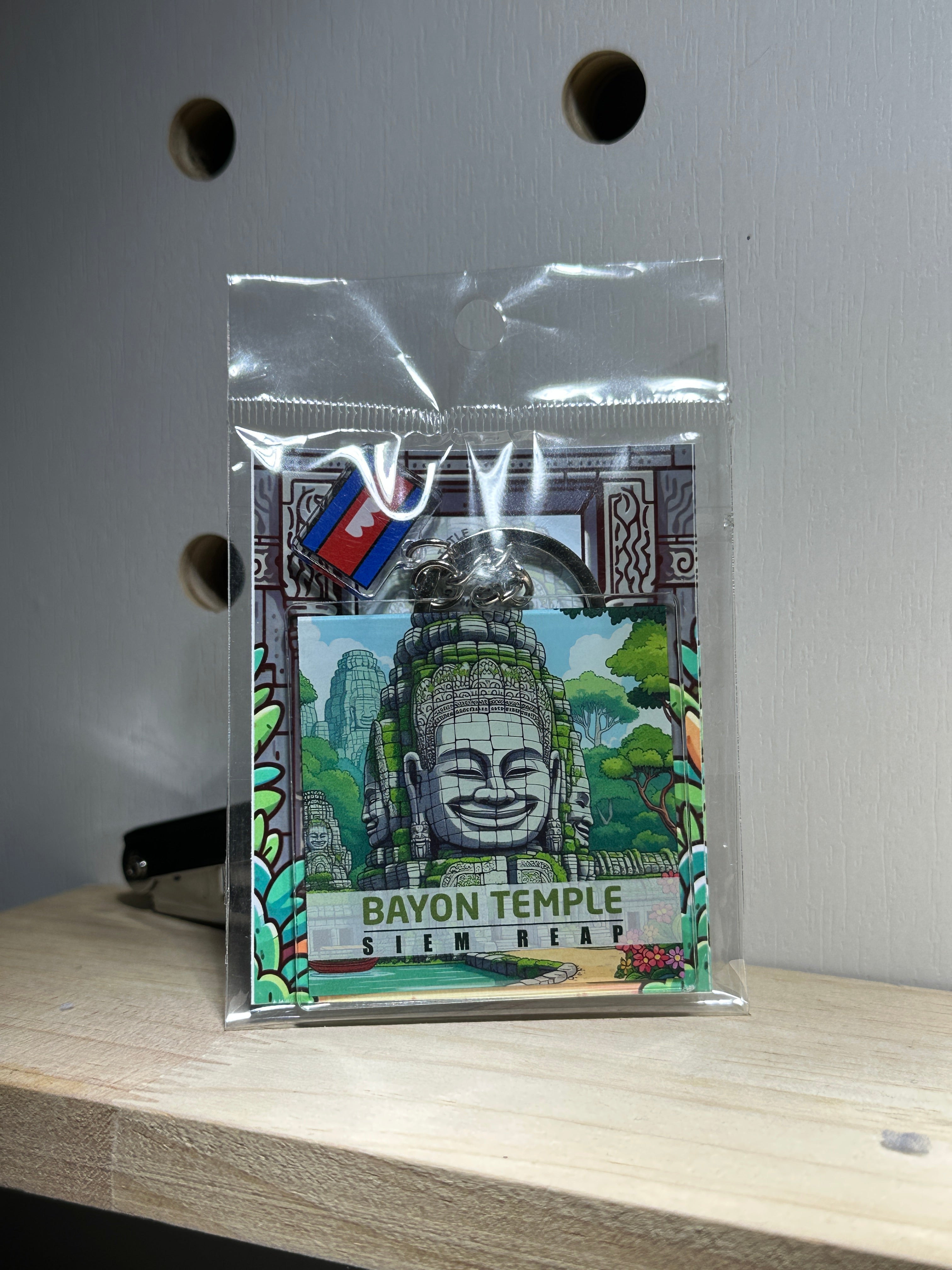Acrylic Keychain Bayon Temple