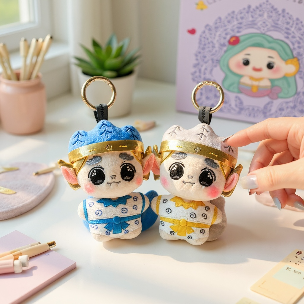 Hanuman Plushie Keychain